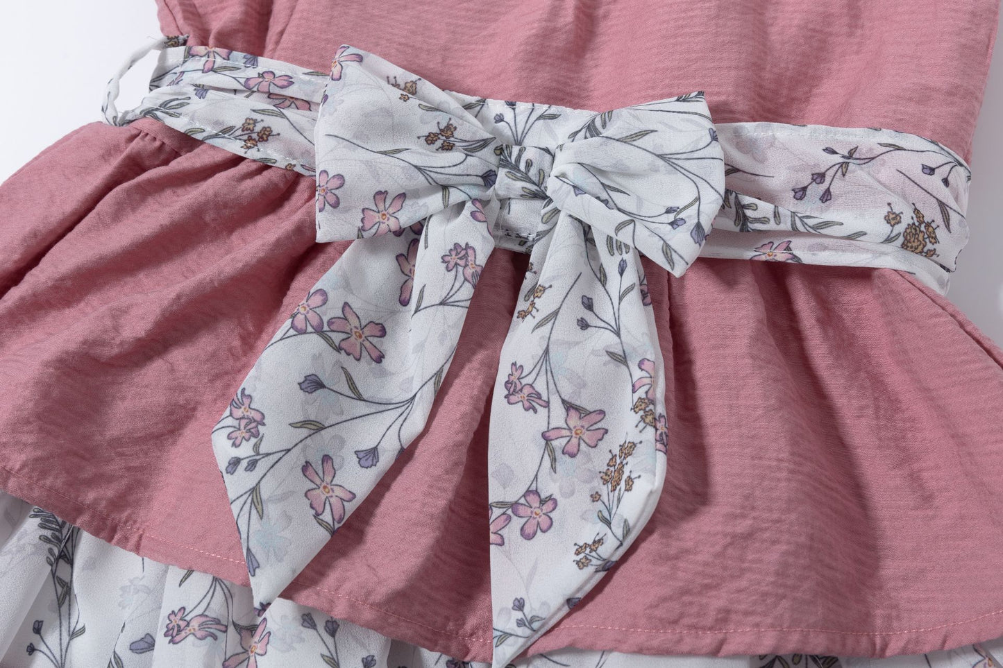 vestido newness, olanes rosa ocre