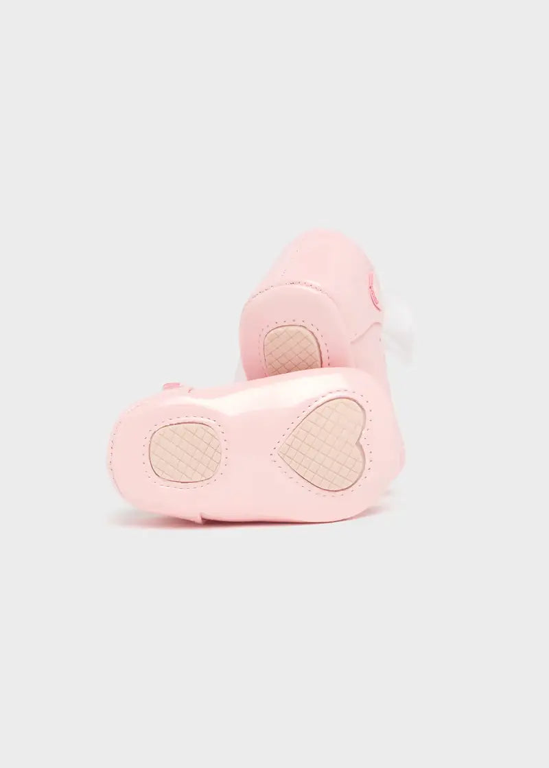 mercedita lazo soft pink recién nacido, mayoral