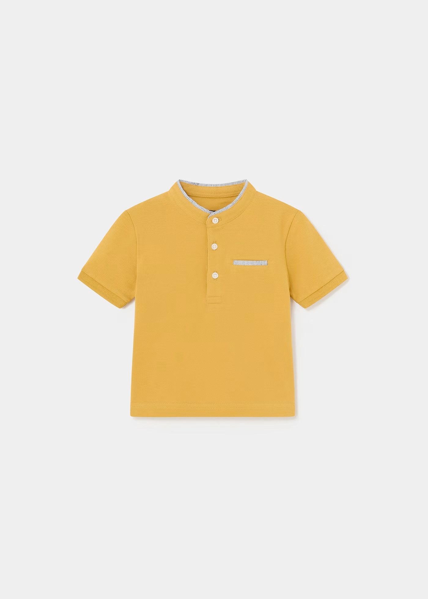 set bebe, bermuda vestir coco y camiseta ocre