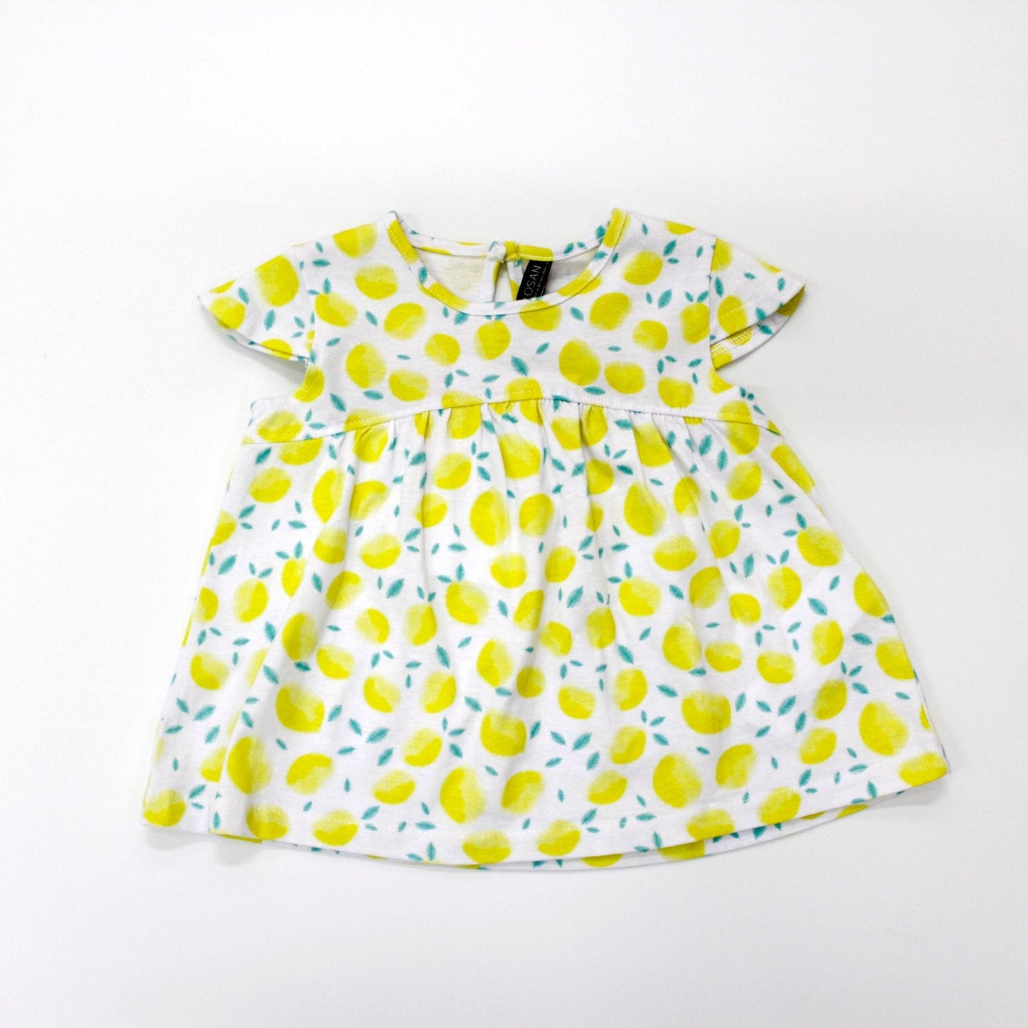 conjunto short y blusa limones