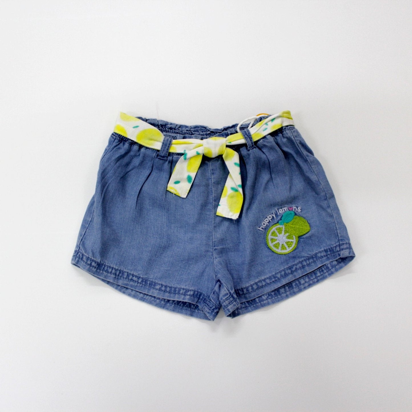 conjunto short y blusa limones