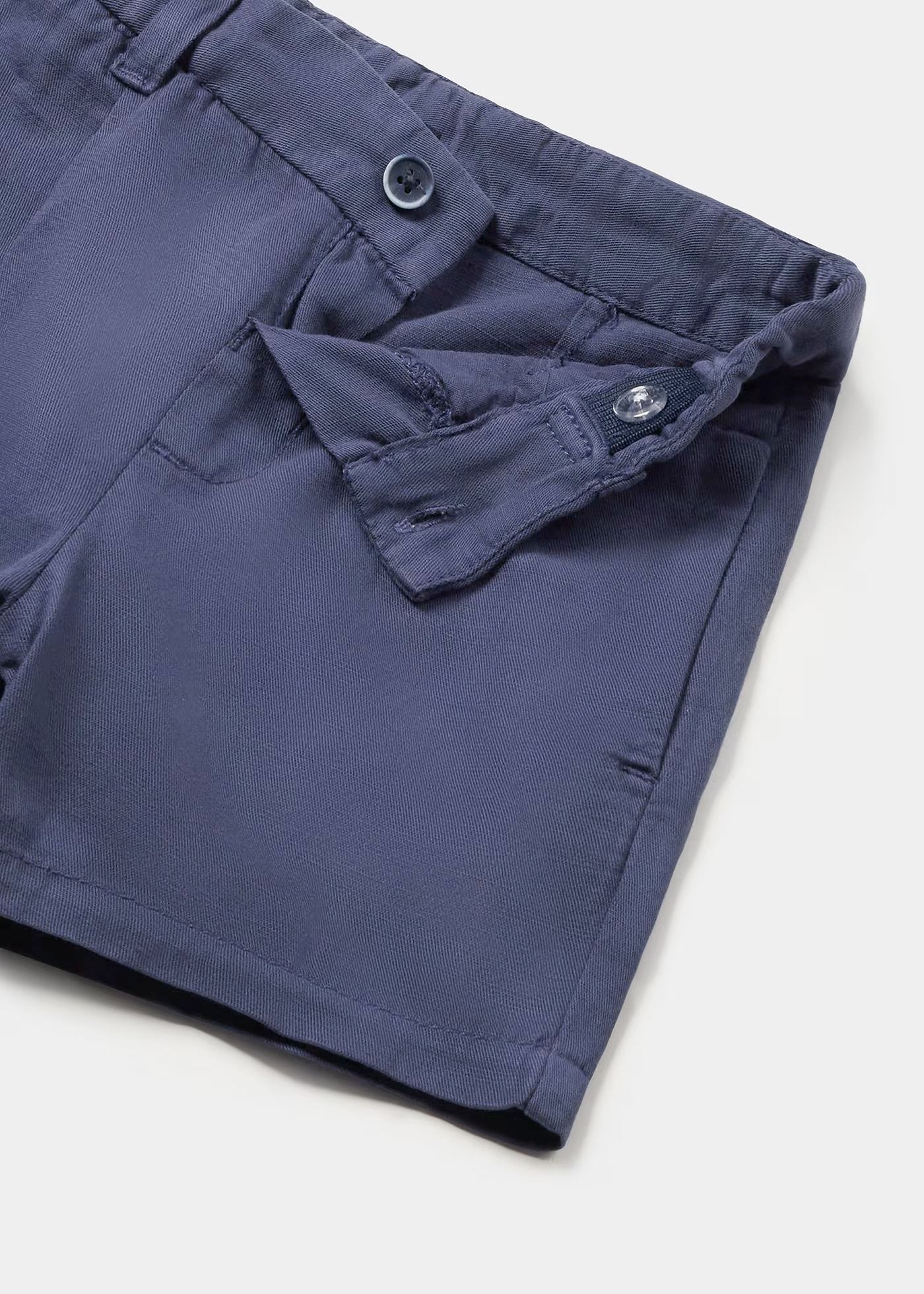 conjunto camisa cielo cuello mao, short tinta mayoral