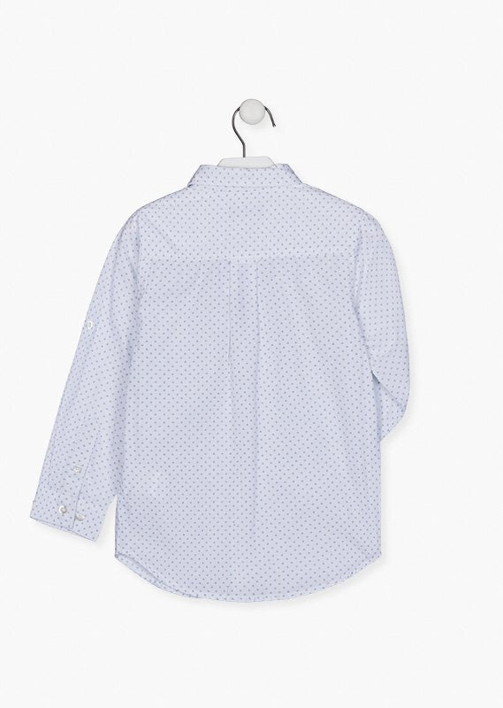 camisa manga larga estampada