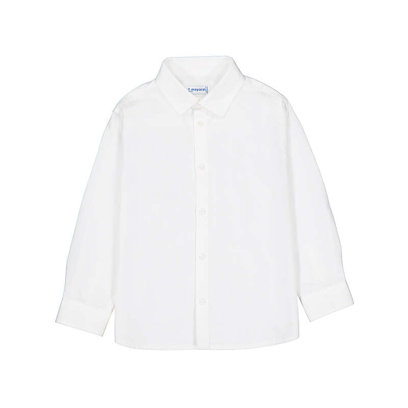 Camisa manga larga color blanco mayoral