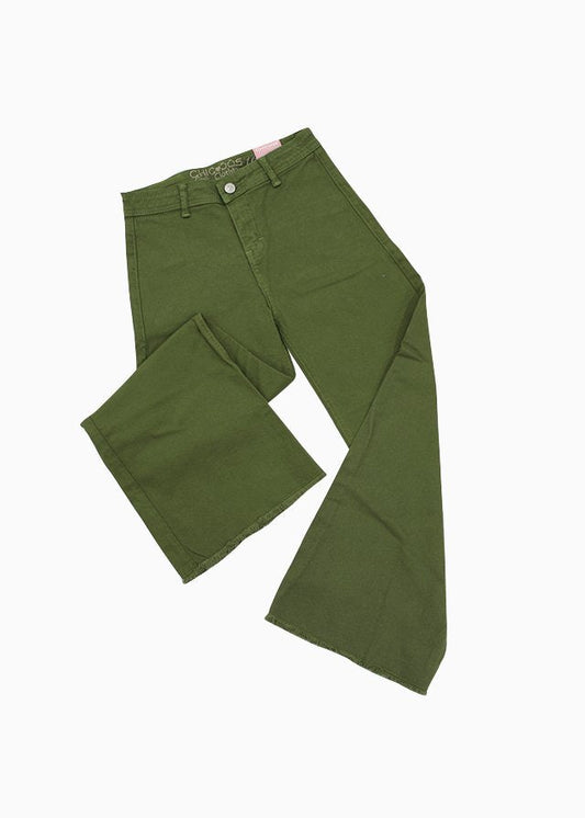 pantalon color verde