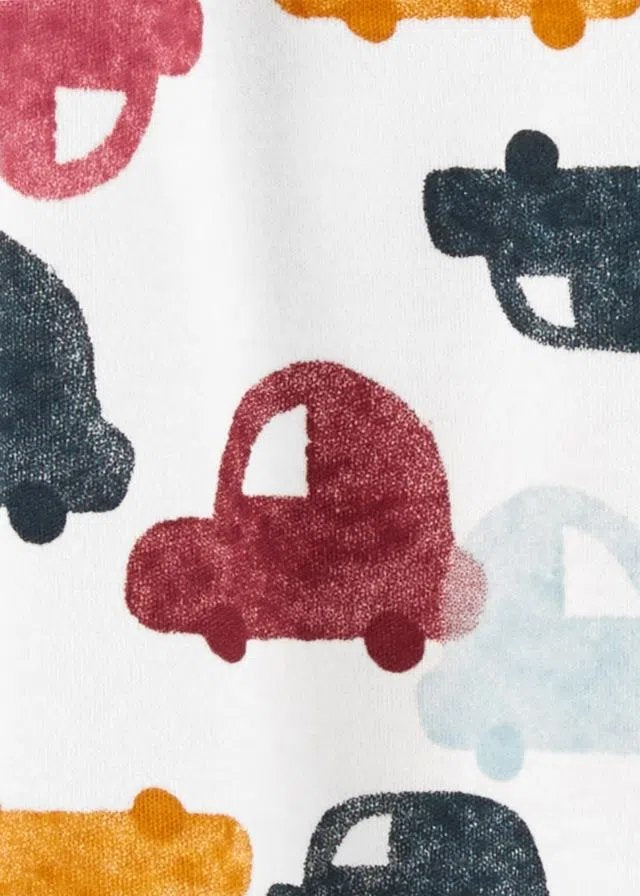 mameluco con carritos para niño