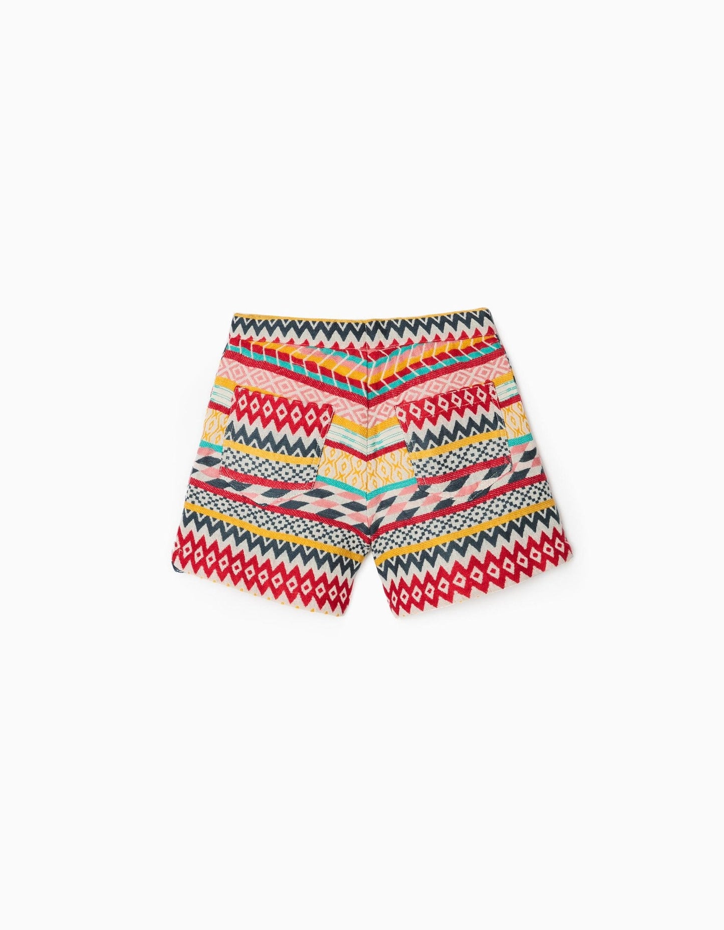 conjunto camiseta y short a rayas