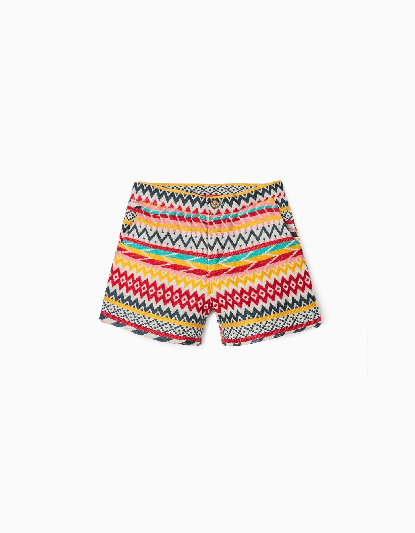 conjunto camiseta y short a rayas