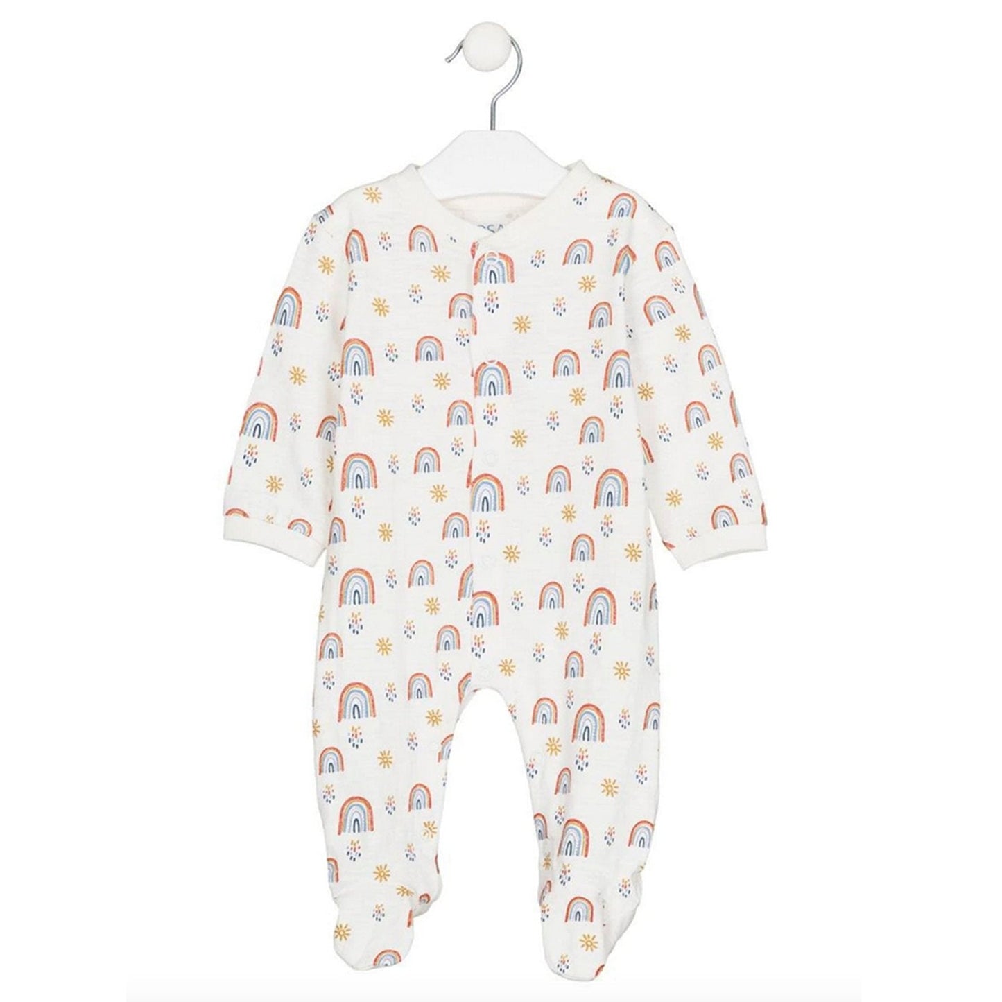 mameluco de arcoiris con bolsita contenedora