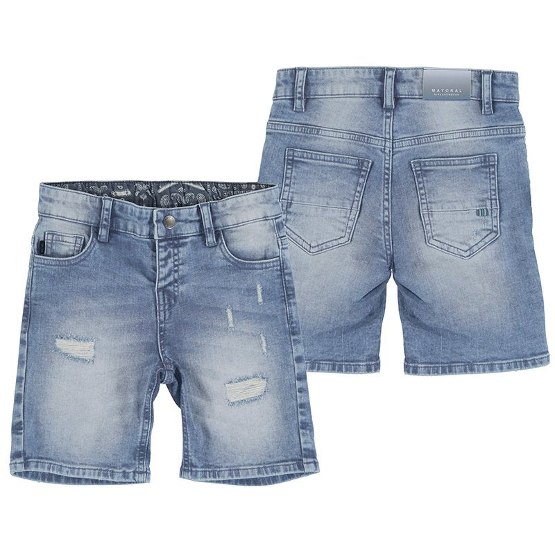 bermuda mezclilla para niño, mayoral