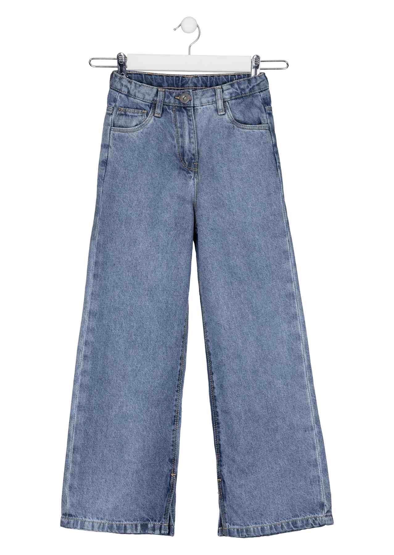 pantalón denim claro