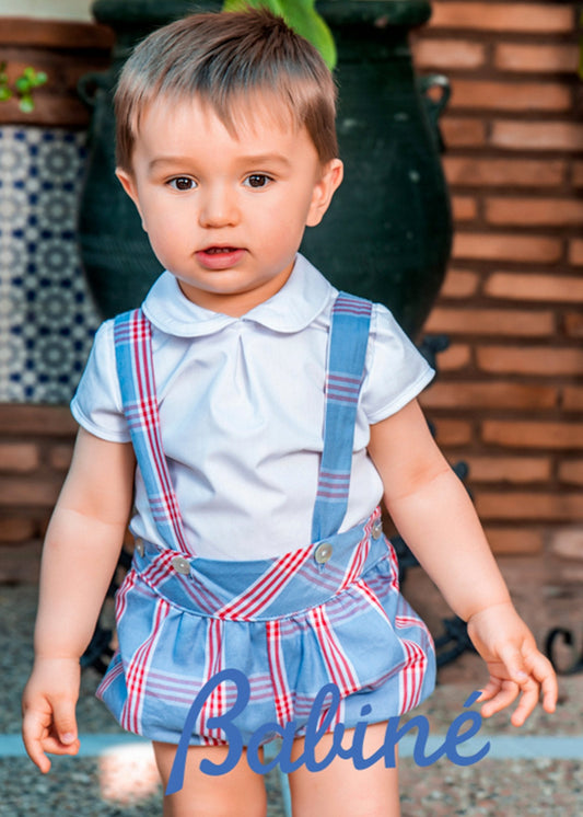 conjunto pañalero camisa
