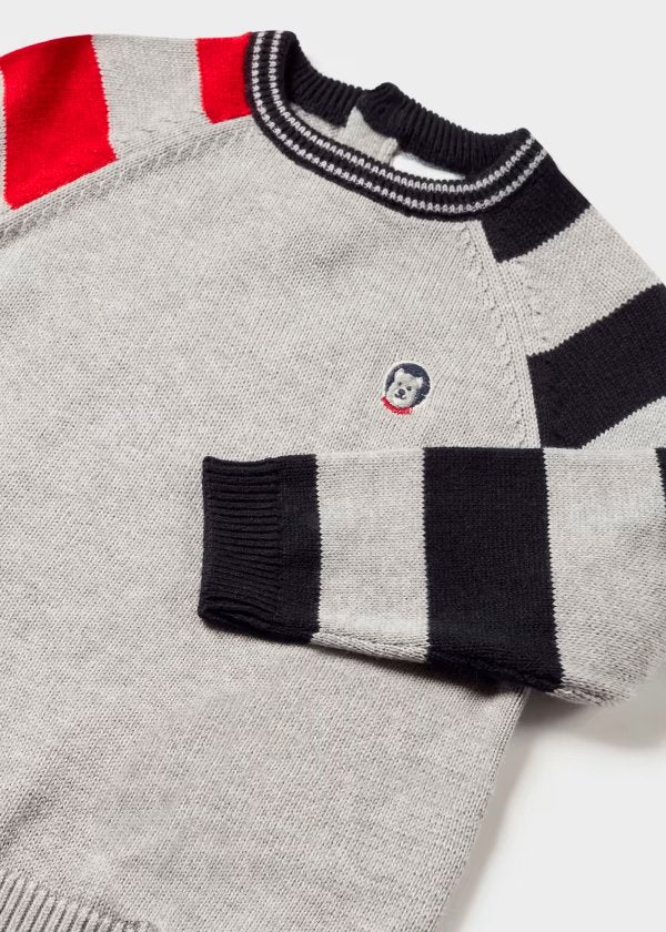 jersey de niño color gris