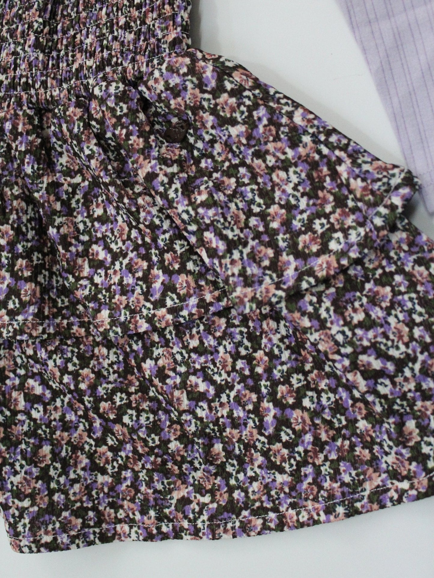 set blusa morada y falda skirt jersey