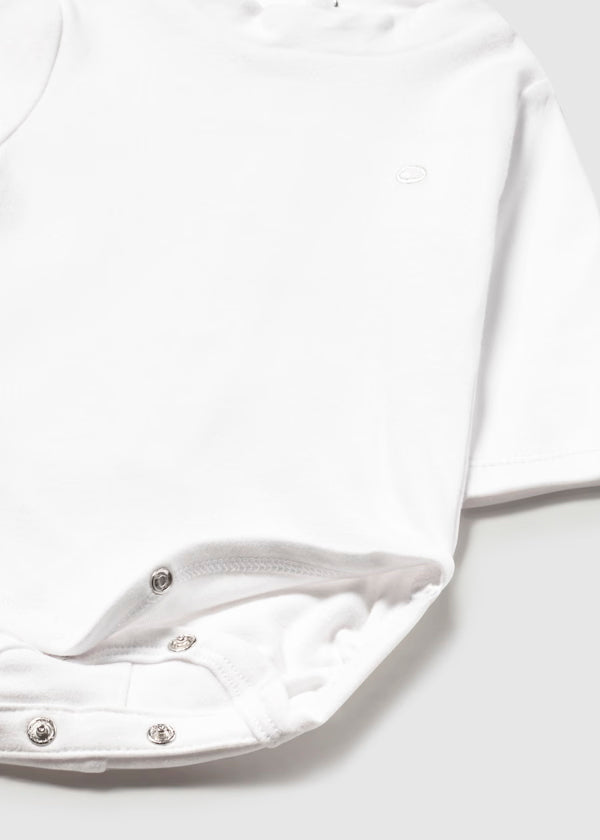 Body cuello semicisne recién nacido blanco
