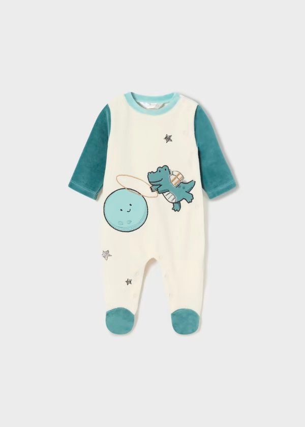 pelele mayoral de niño color blanco