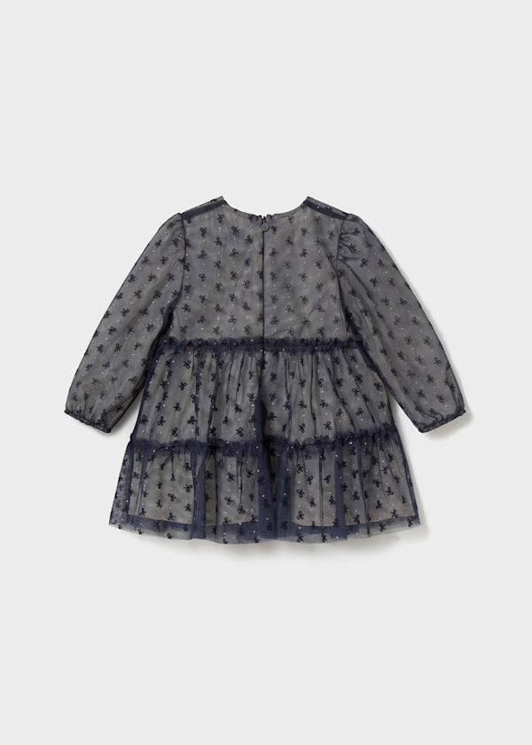 Vestido tul color Marino