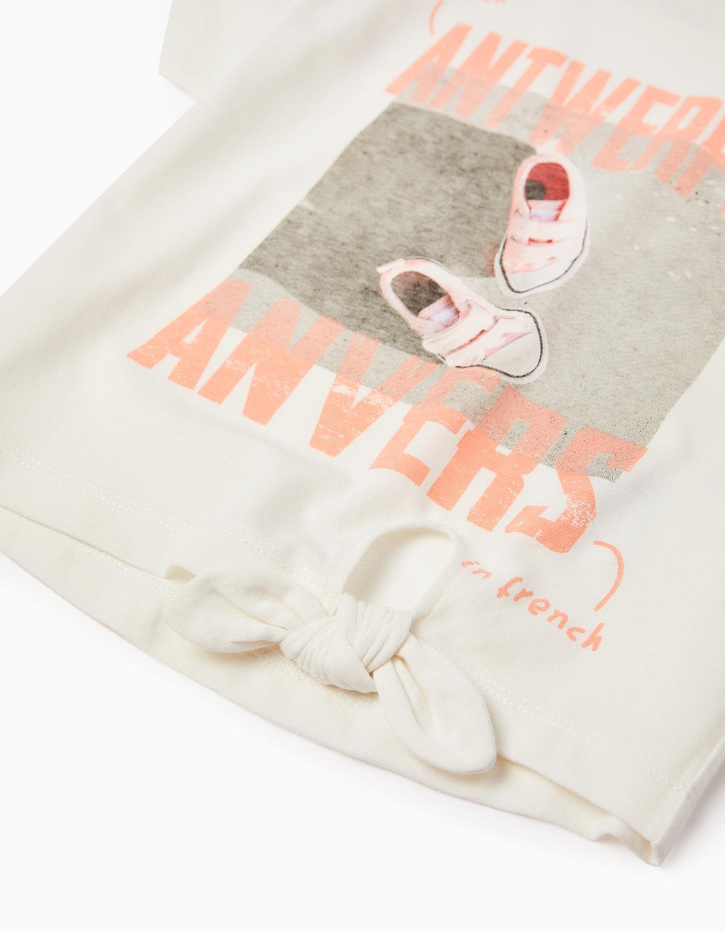 set falda de mezclilla con camiseta nudo