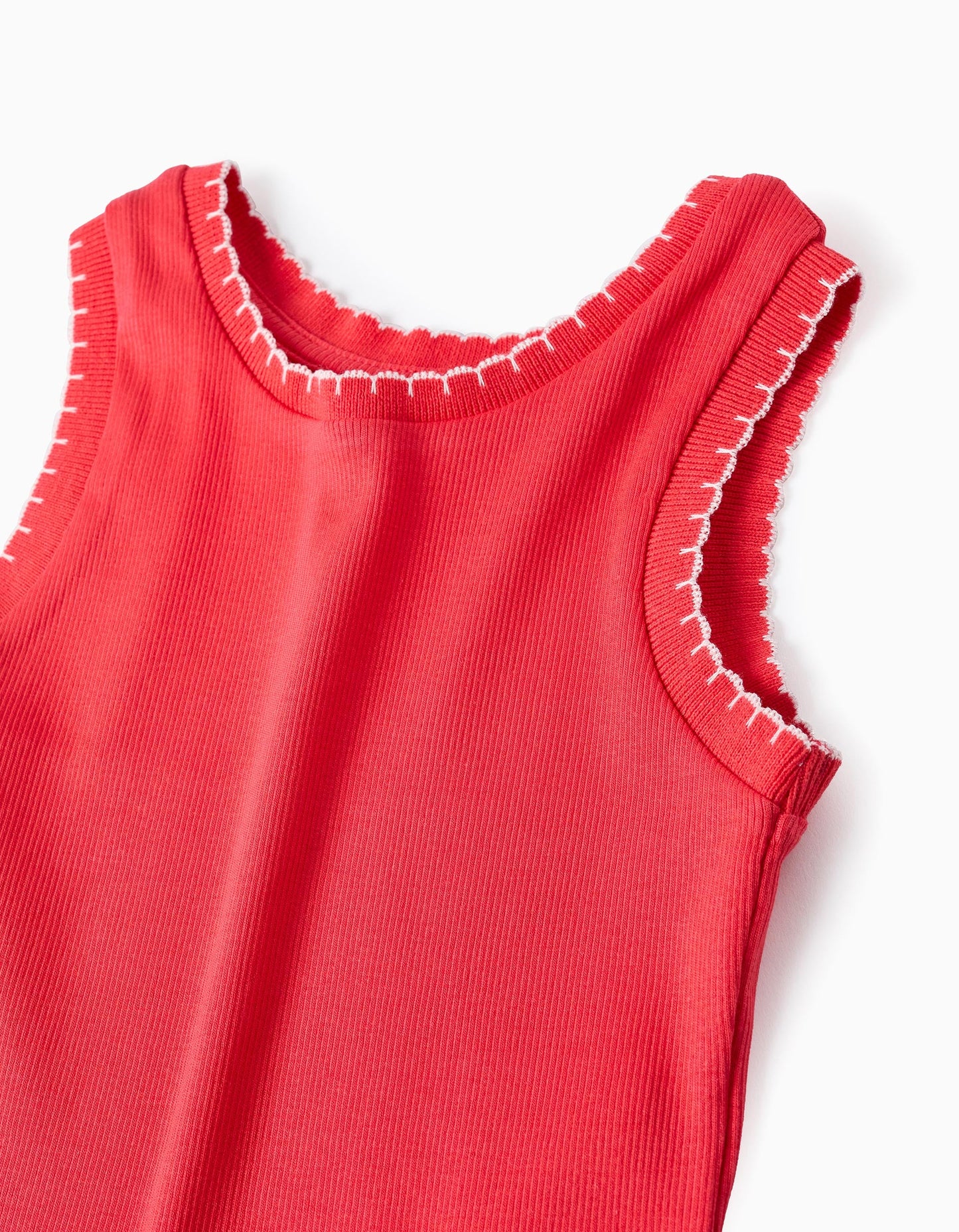 Conjunto Blusa Manga Sacada y Short Falda Blanca