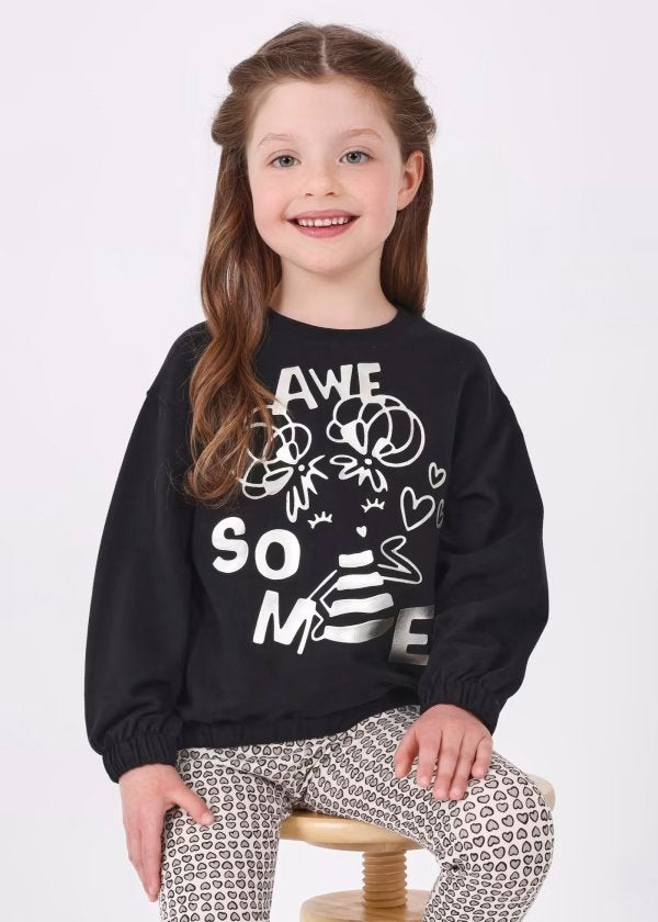 conjunto pullover mayoral negro