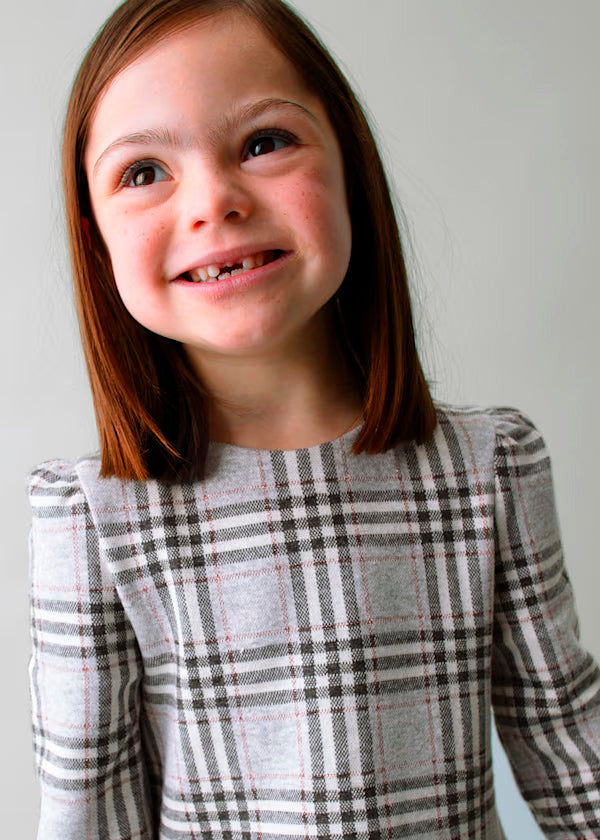 Vestido mangas abullonadas