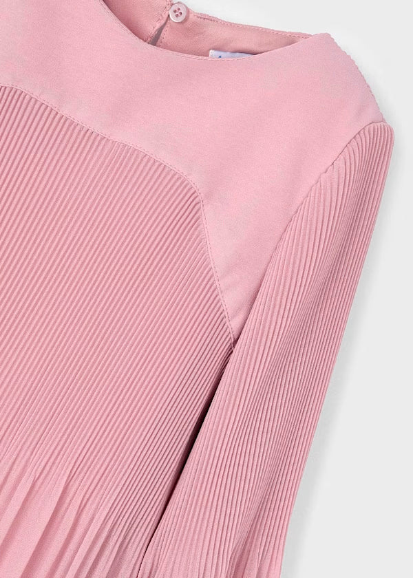 Vestido de manga larga para niña