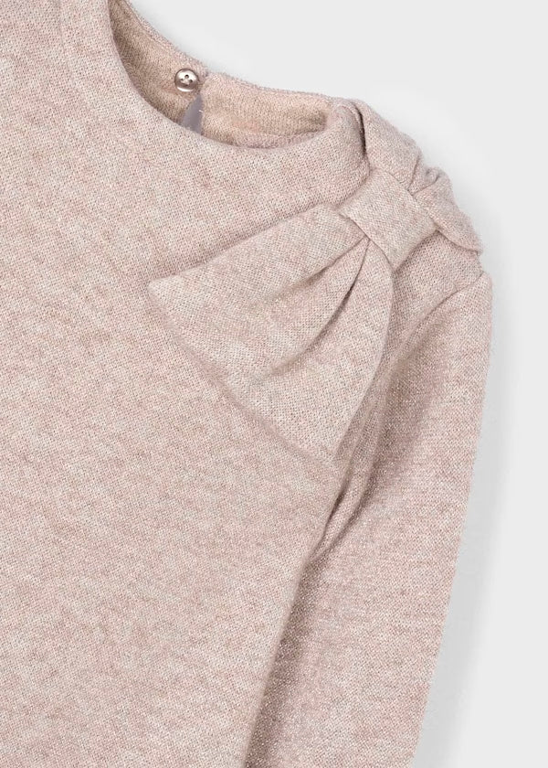 Vestido tricot lazo toffé vigoré