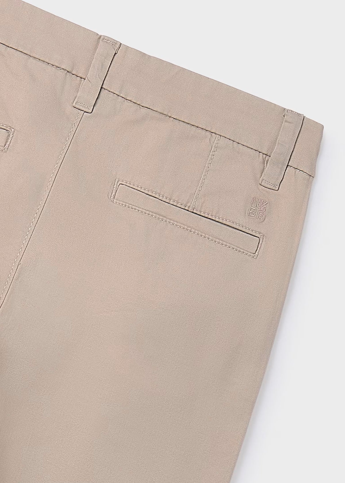 Pantalón largo chino básico anacárado, chico
