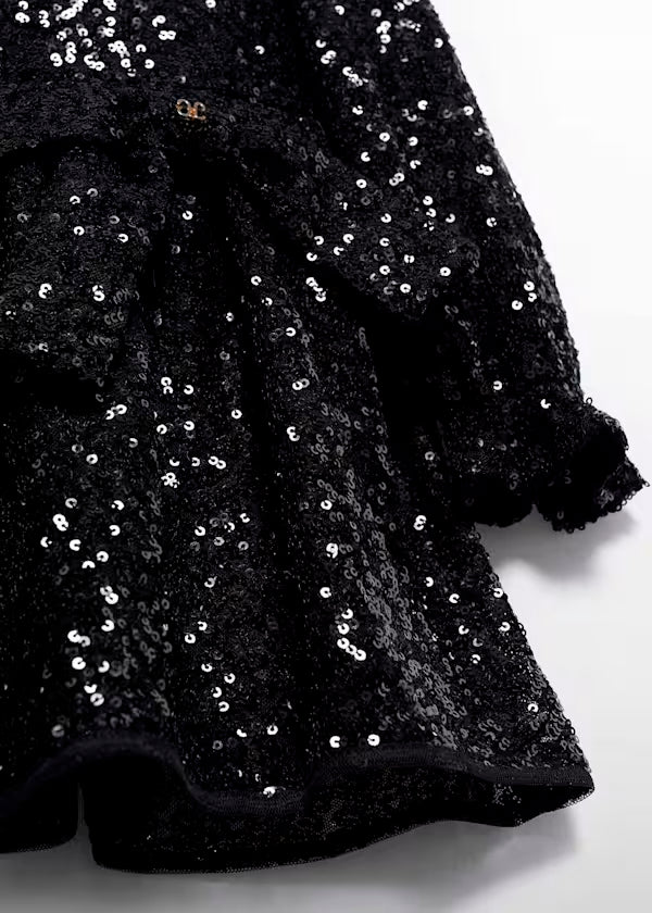 PREVENTA Vestido Lentejuelas negro