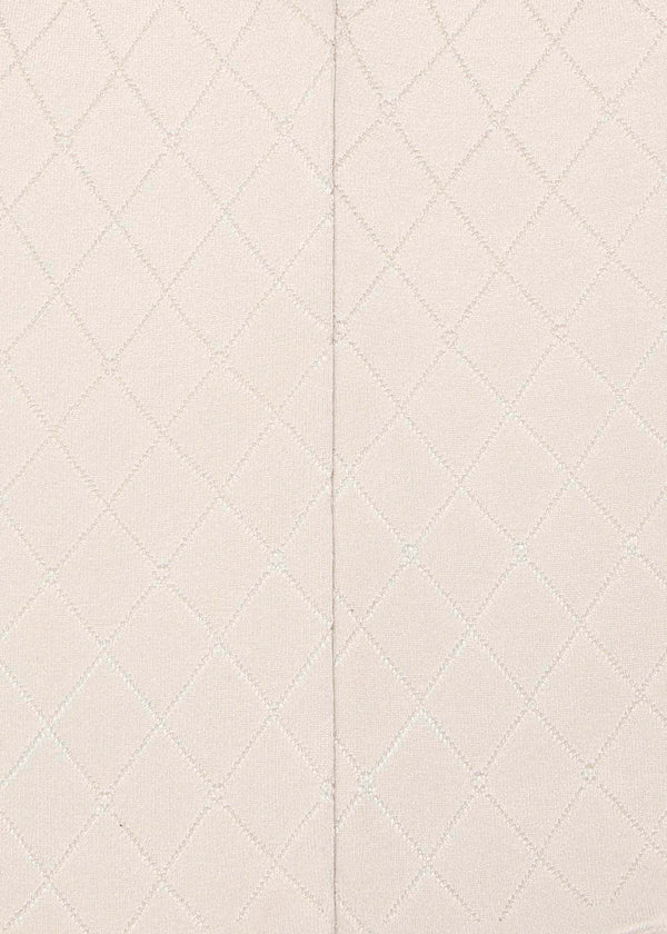 Panty Media Jacquard Rombos color garbanzo