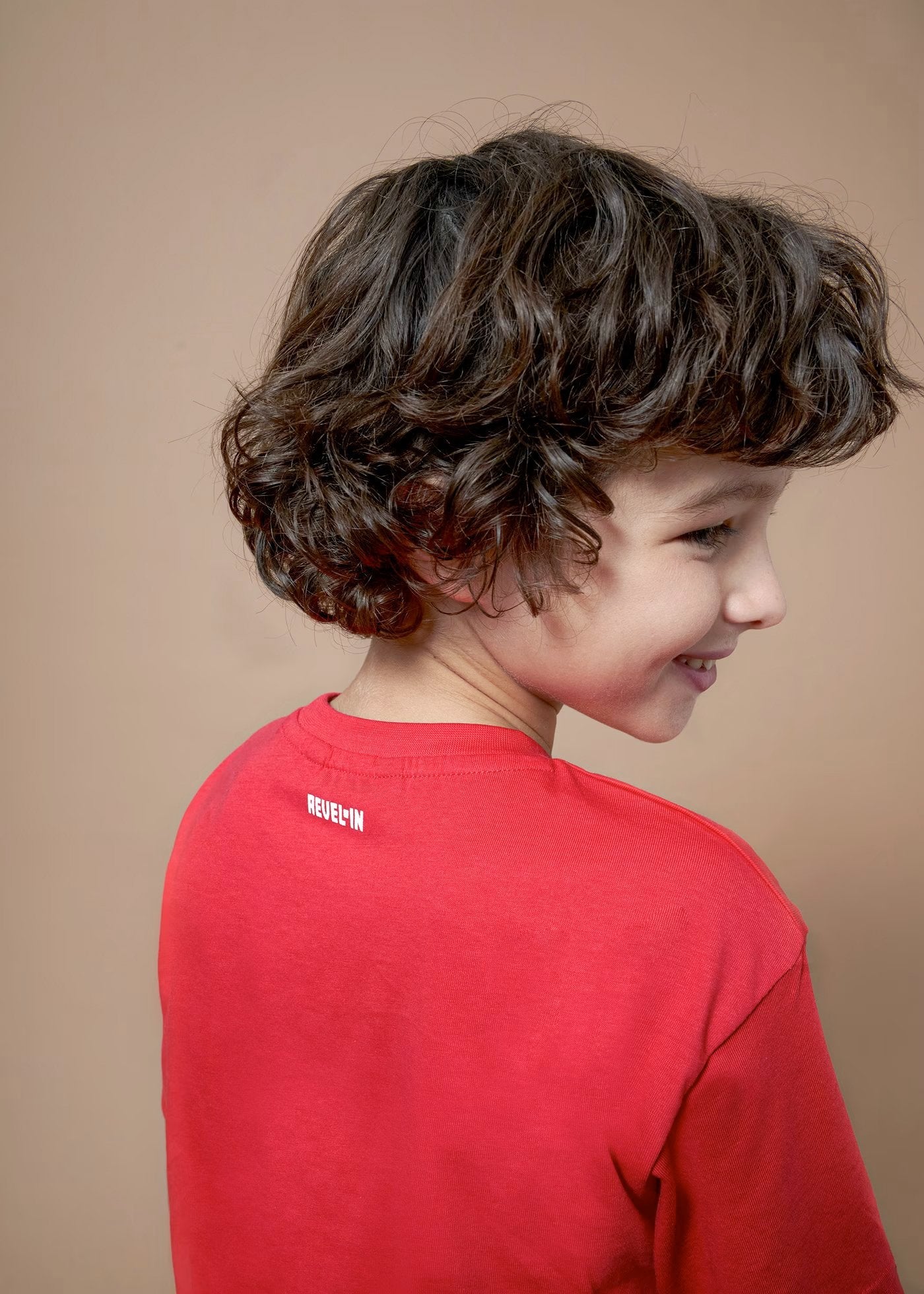camiseta mayoral color rojo para niño