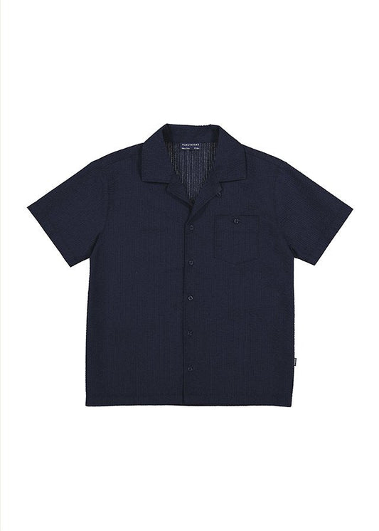 camisa azul marino