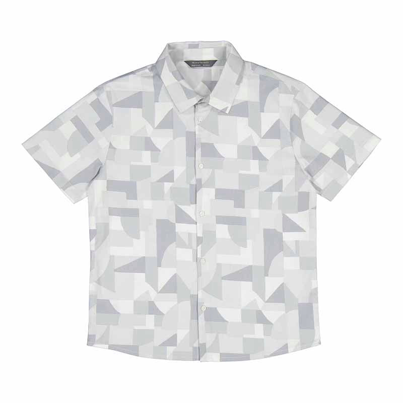 Camisa eucalipto, manga corta