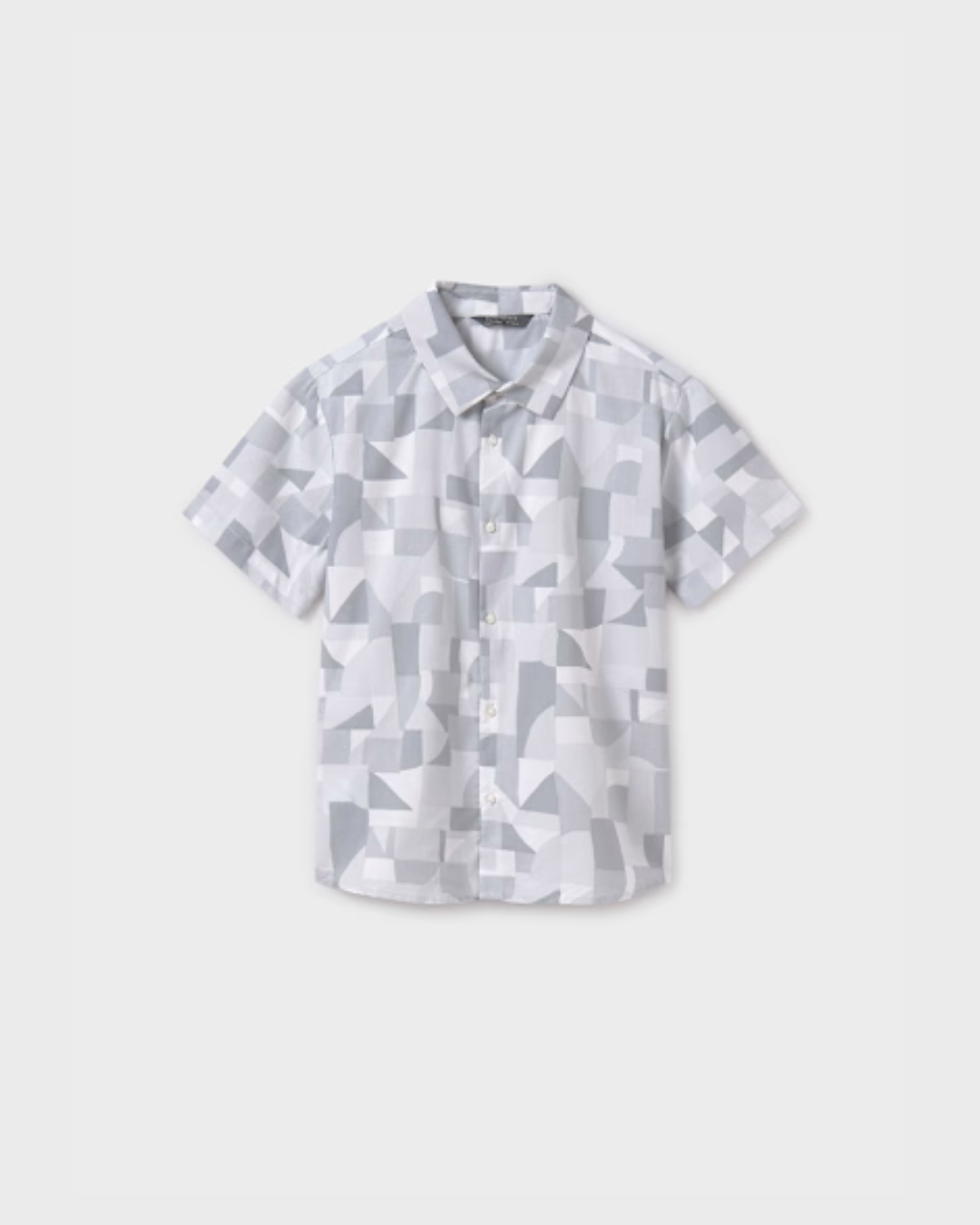 Camisa eucalipto, manga corta