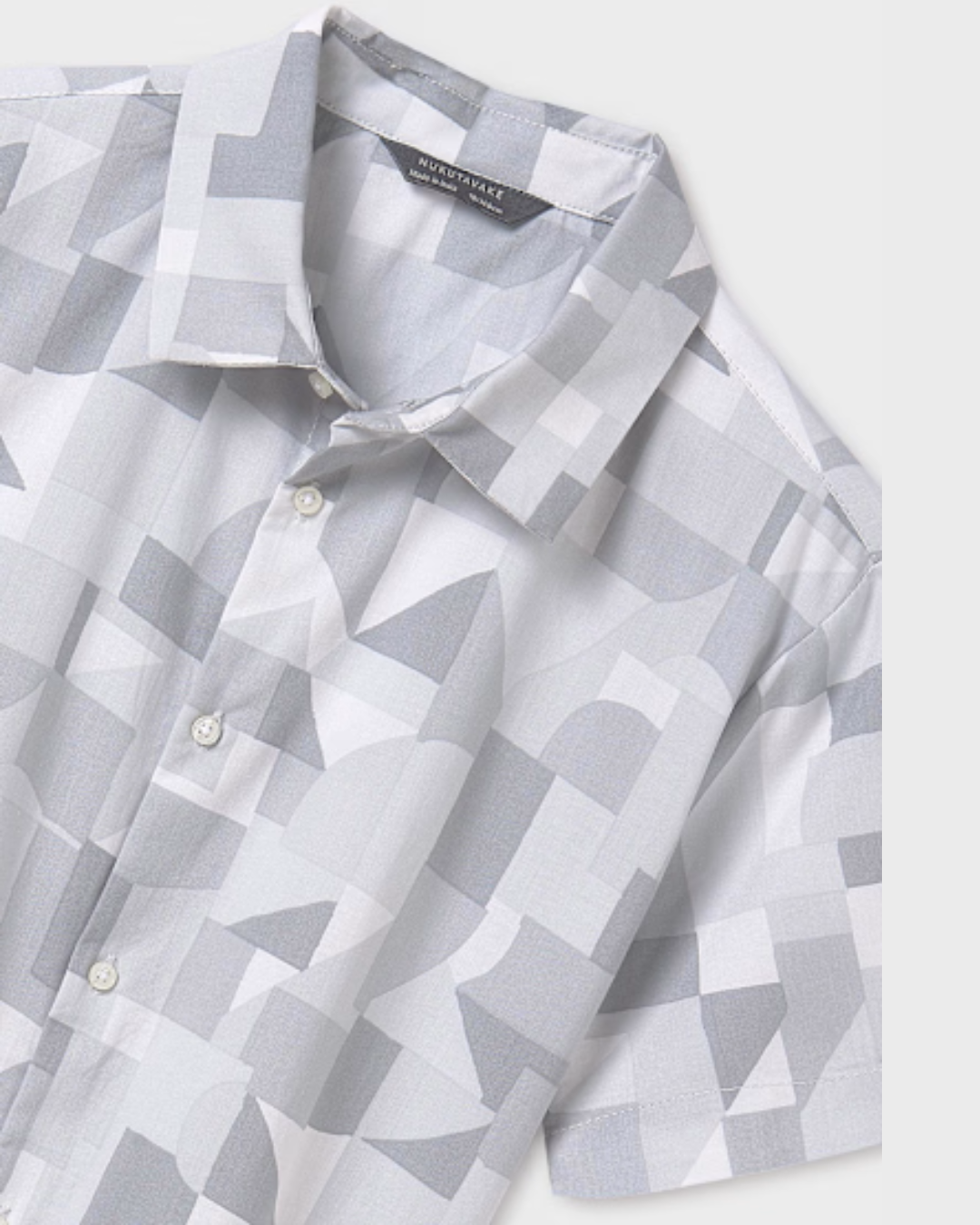 Camisa eucalipto, manga corta
