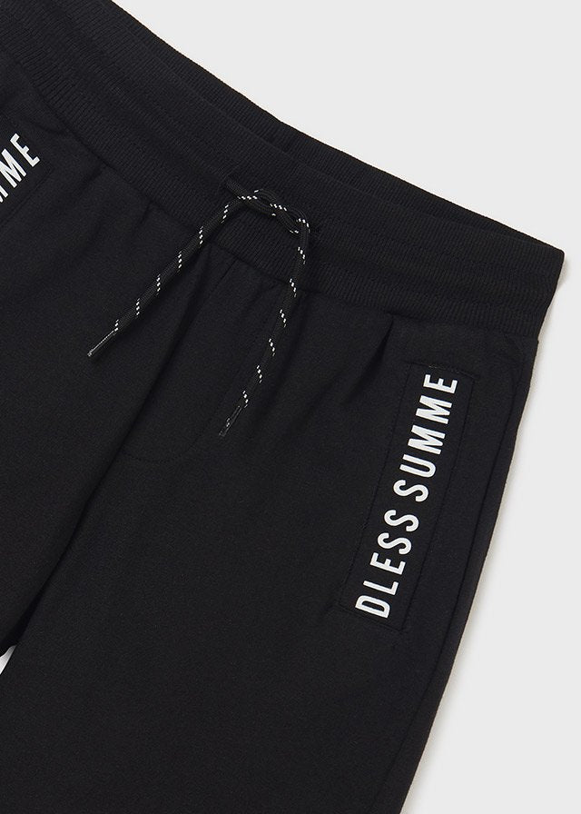 conjunto de short y camiseta colores azul blanco y naranja