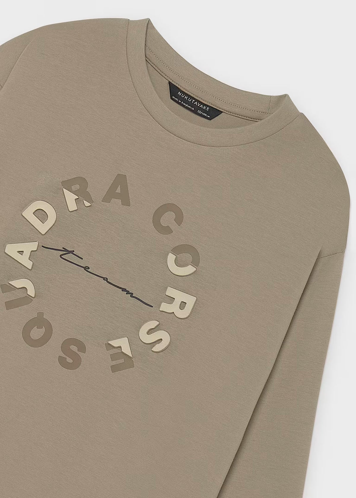 camiseta manga larga sesamo