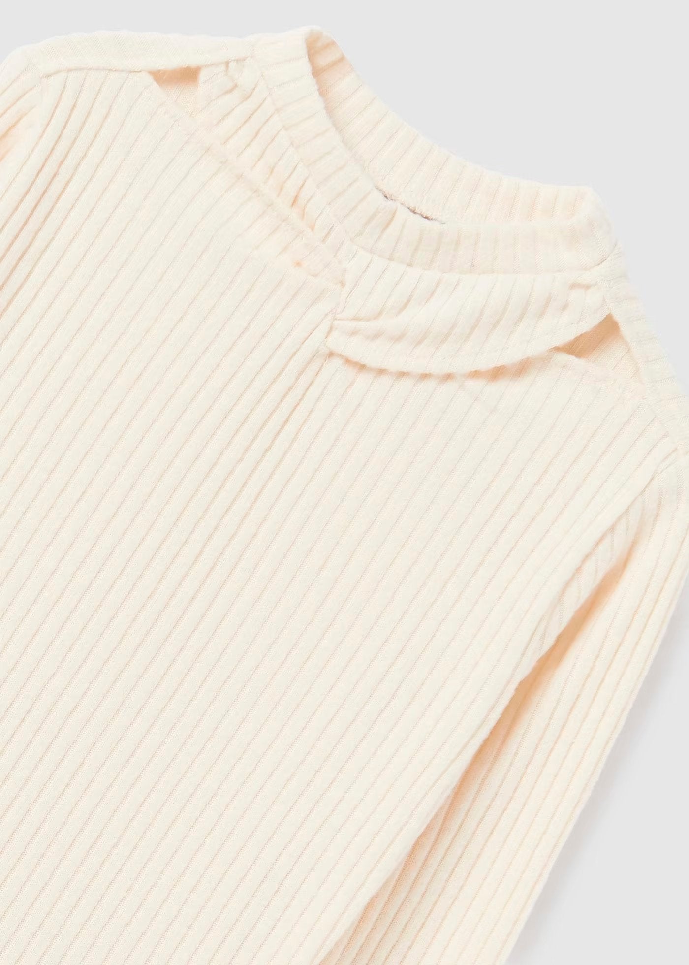 set camiseta manga larga y falda olanes, mayoral