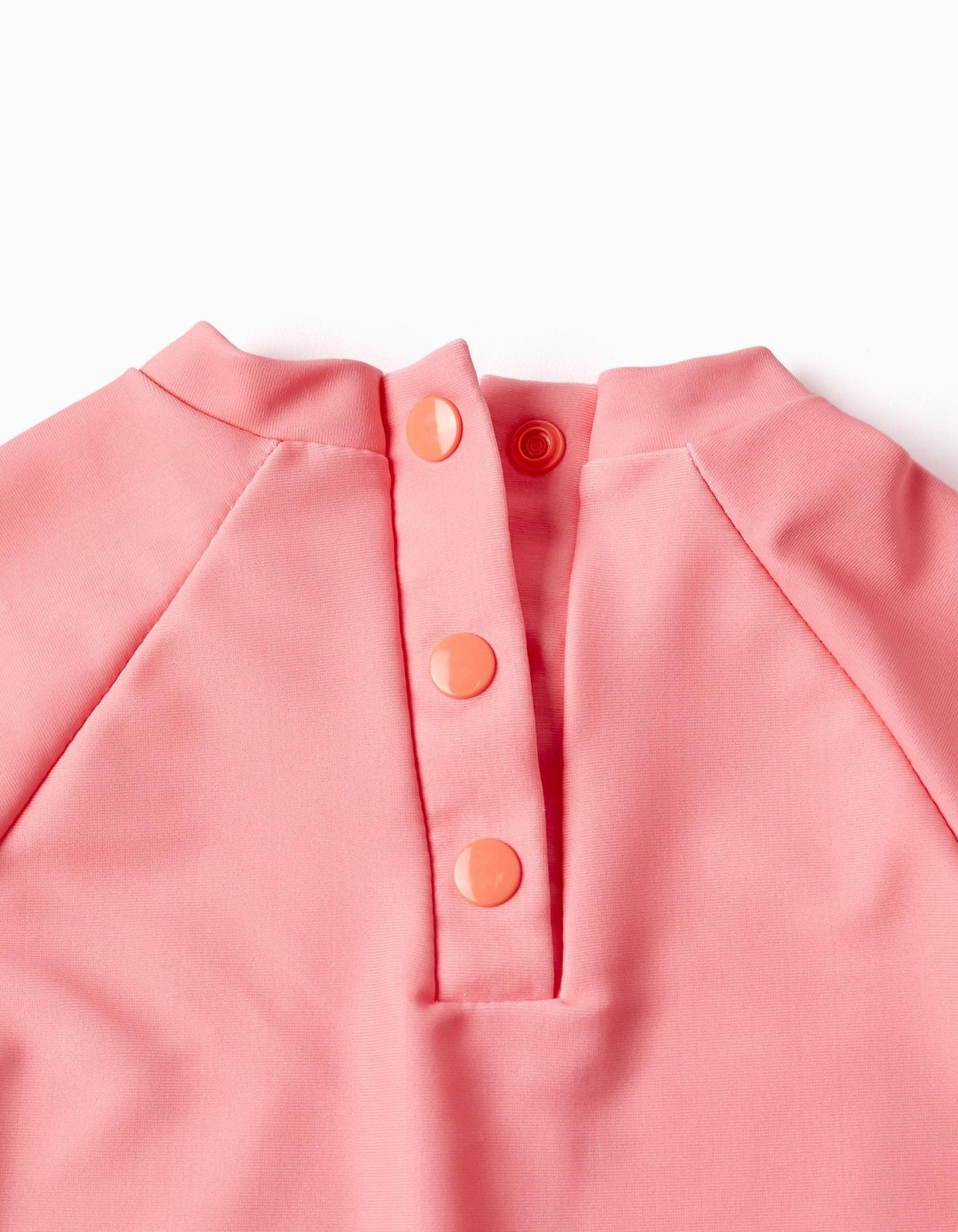 traje de baño 2 piezas, manga larga, color melón