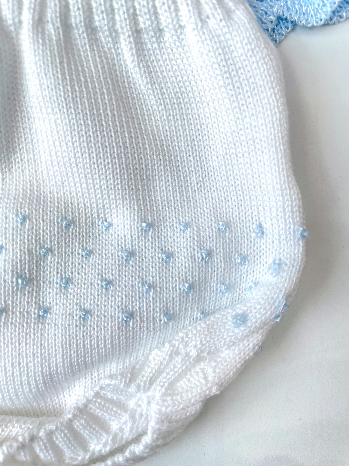 conjunto tejido para bebe