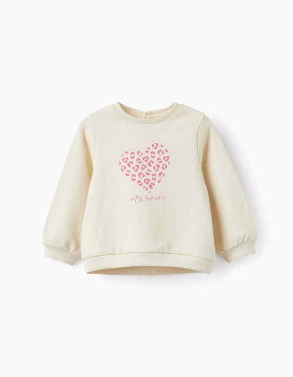 sudadera wild heart zippy color canela