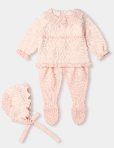 jersey, polaina y gorro pétalo