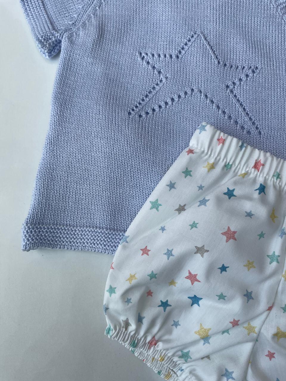 set punto, camiseta y calzón