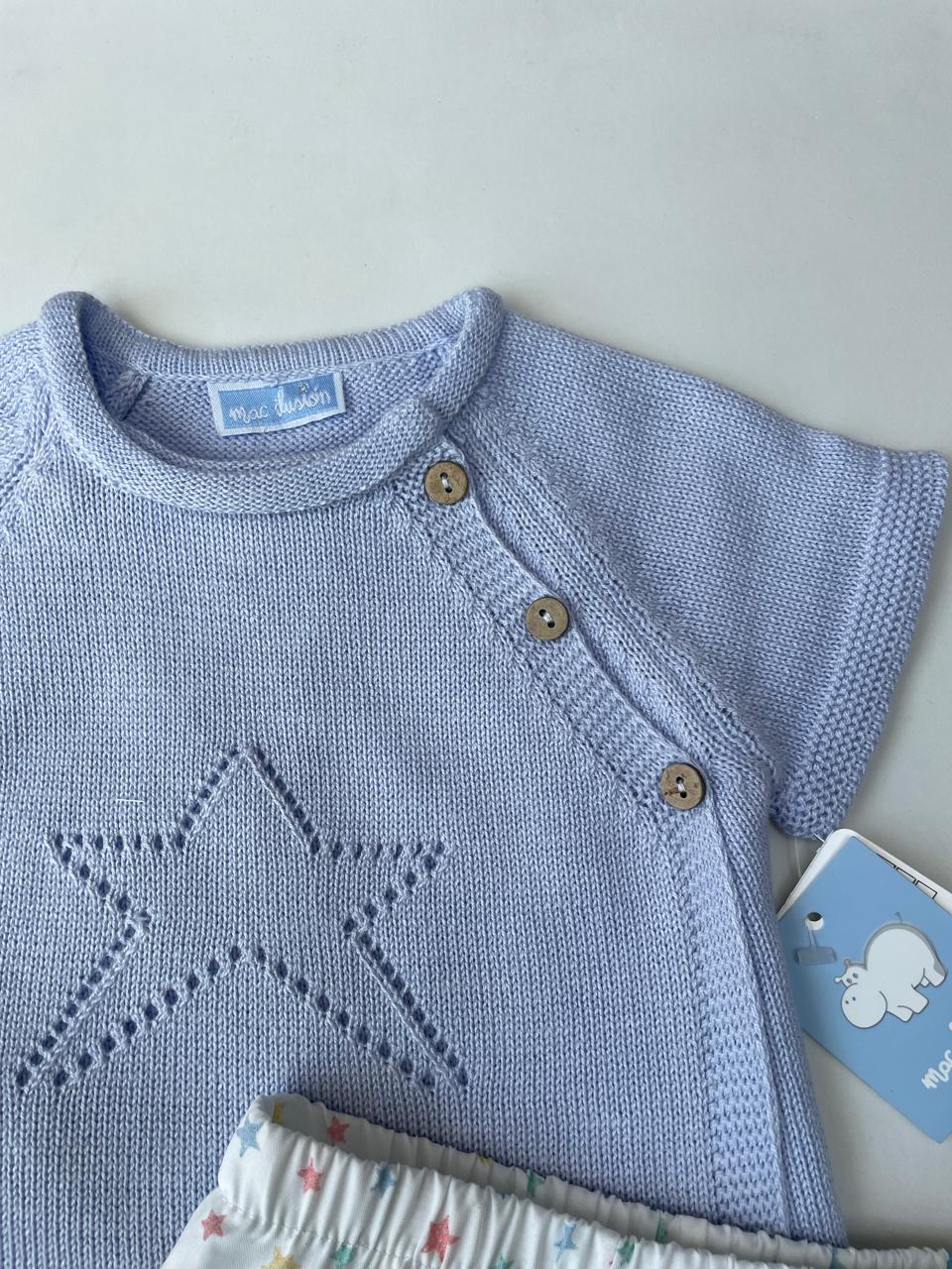 set punto, camiseta y calzón