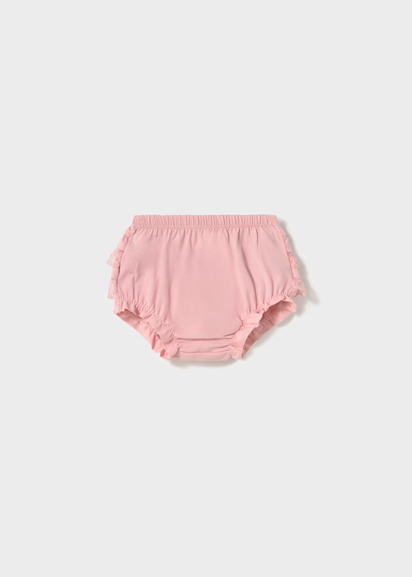 Calzón con olan, rosa baby