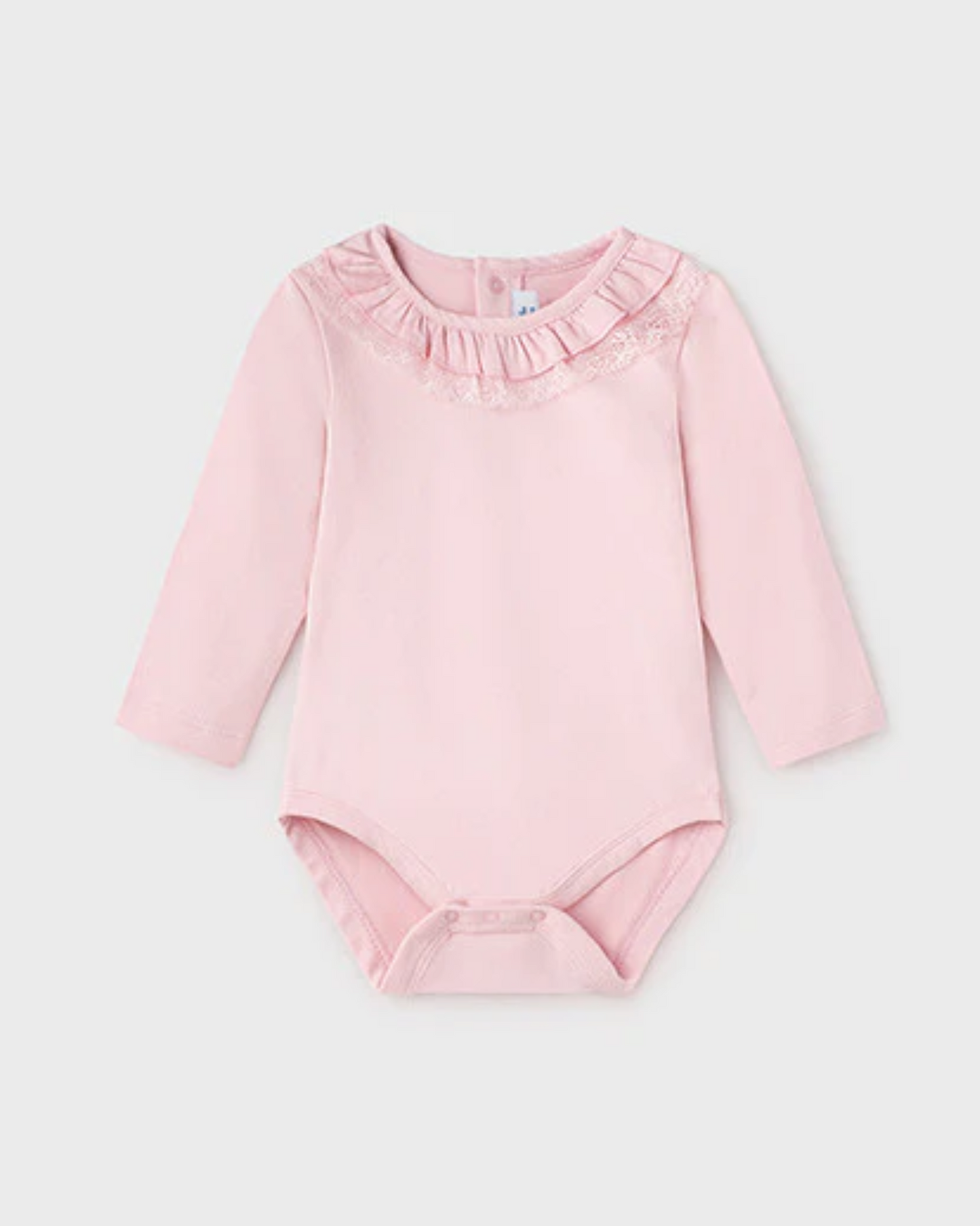 Body Basico Manga larga Rosa
