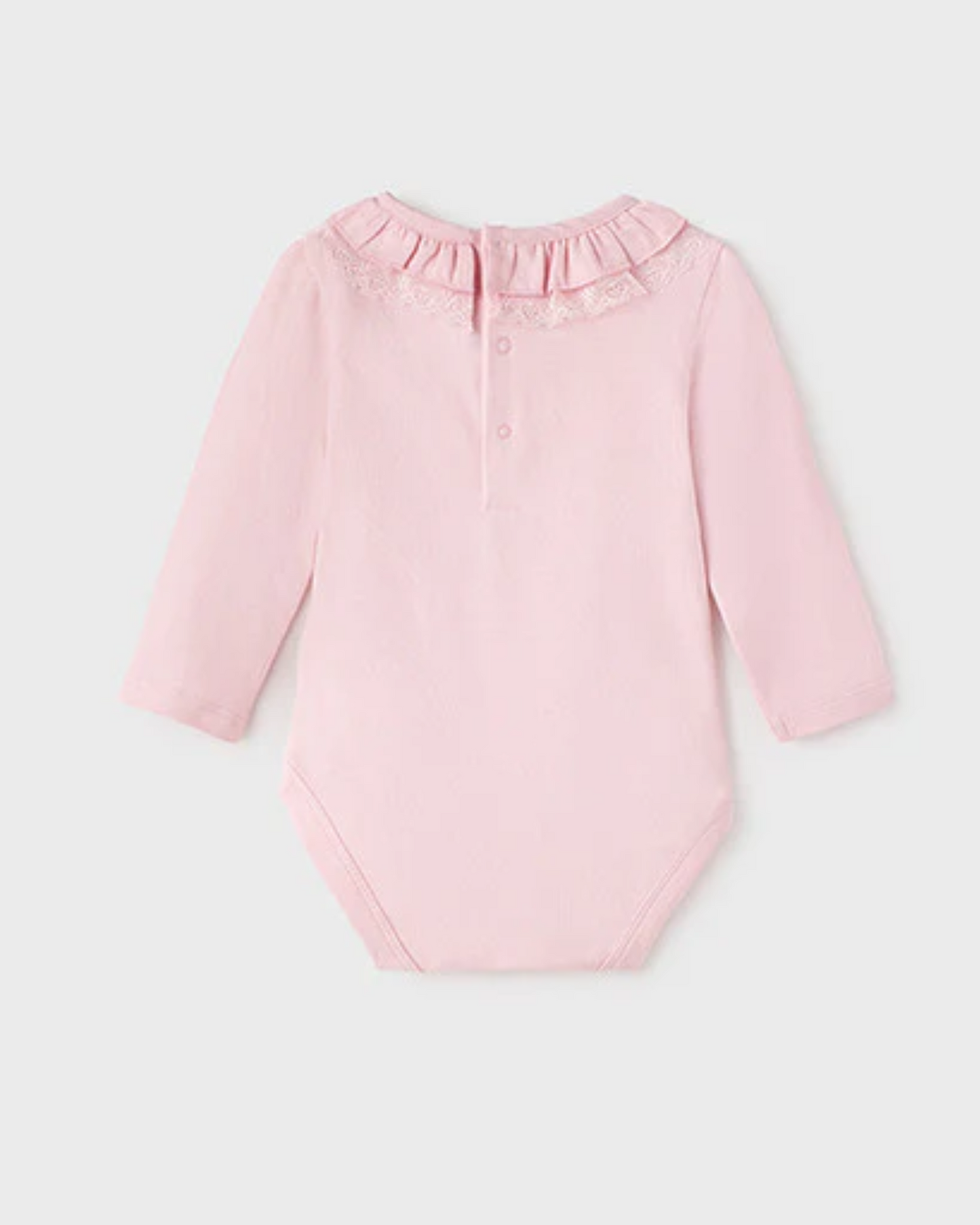 Body Basico Manga larga Rosa