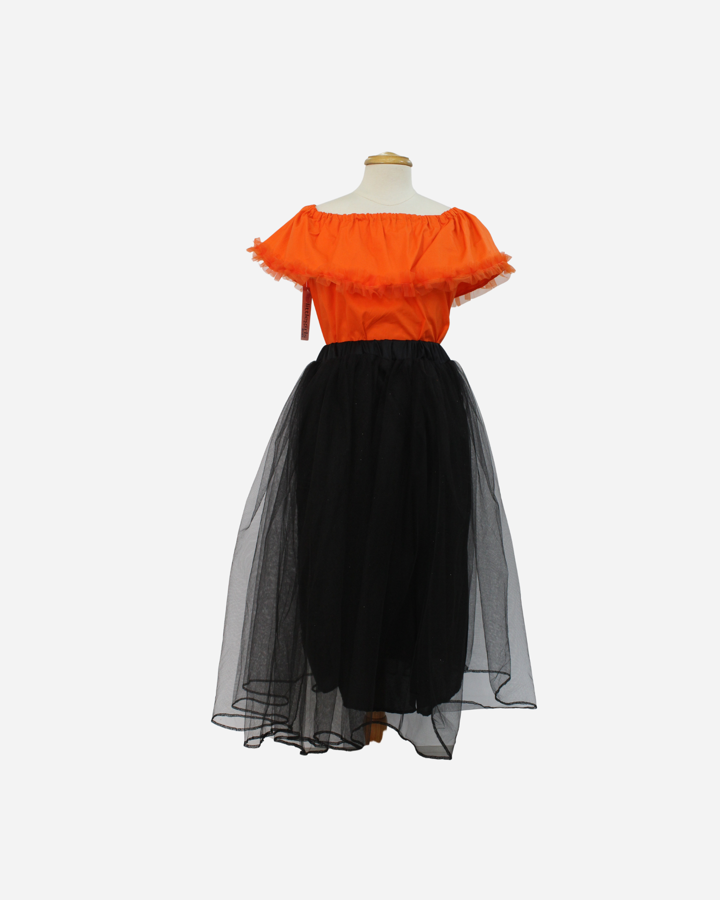SET CATRINA BLUSA CAMPESINA Y FALDA MOTIVOS DIA DE MUERTOS