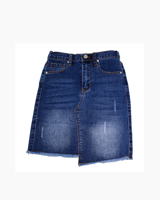 falda de mezclilla