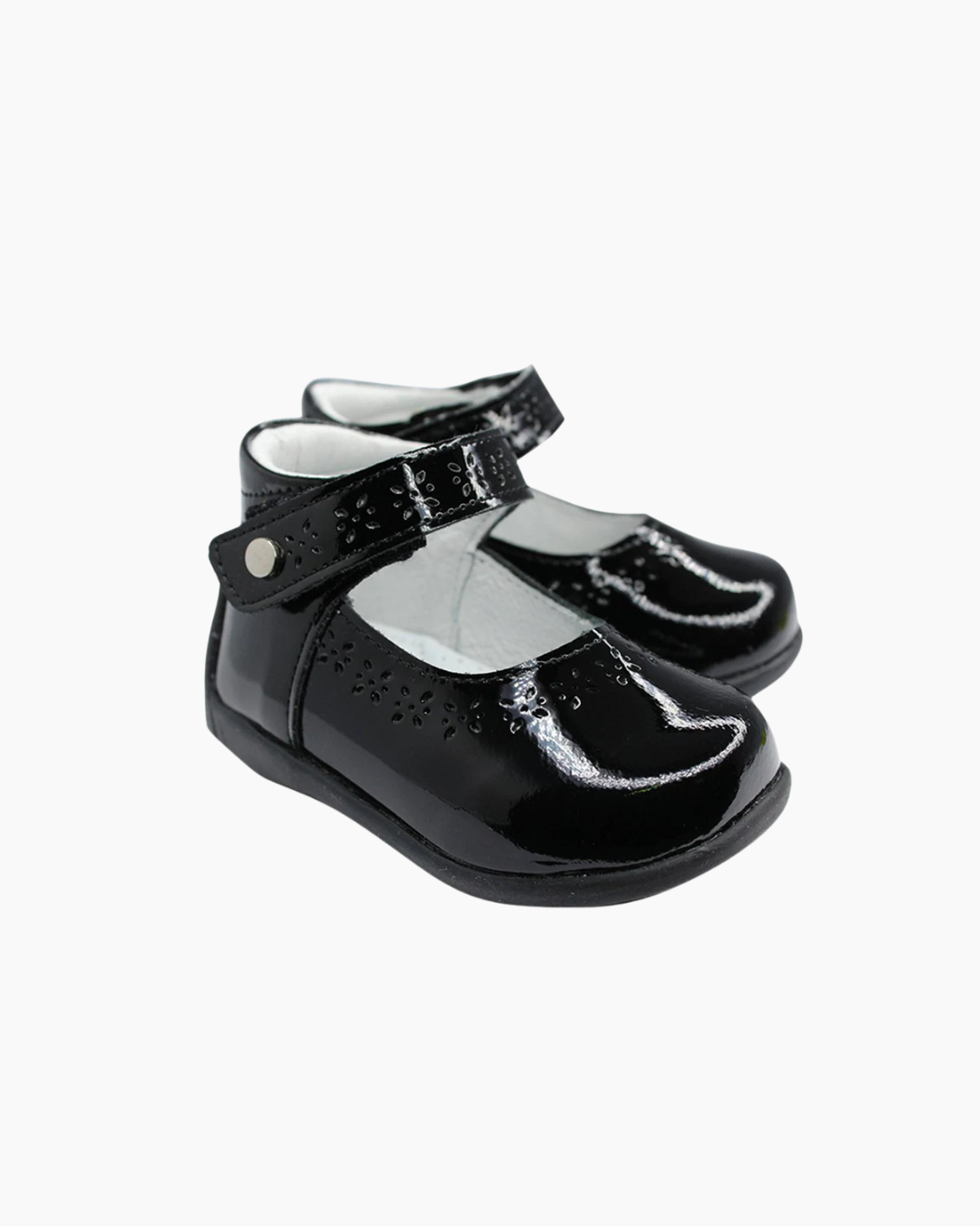 zapato de charol negro